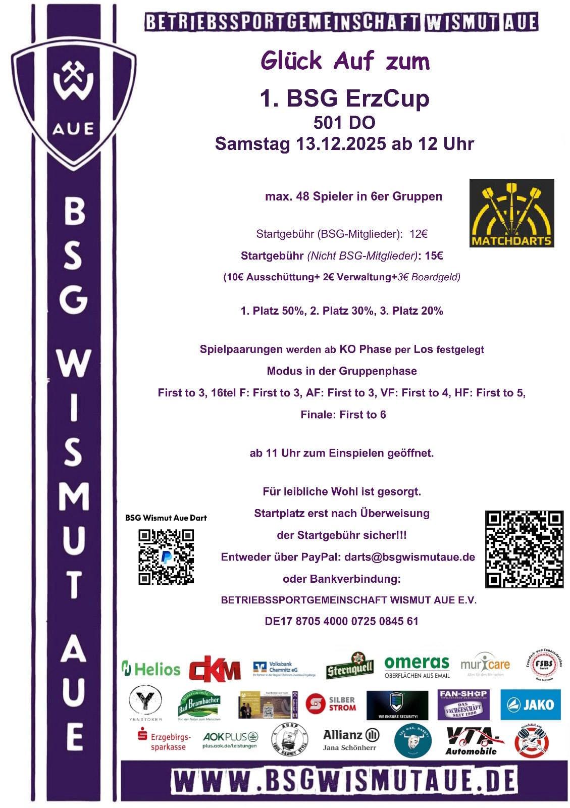1. BSG ErzCup Wismut Aue – Bild 1