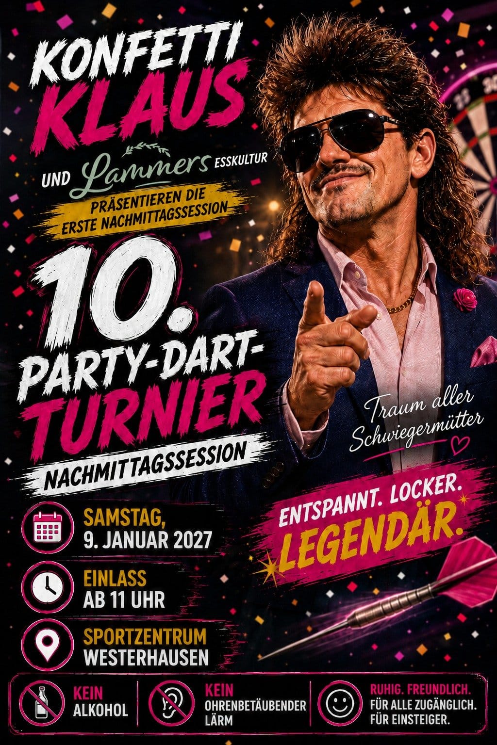 10. Party Dart Turnier Nachmittagssession beim TSV Westerhausen