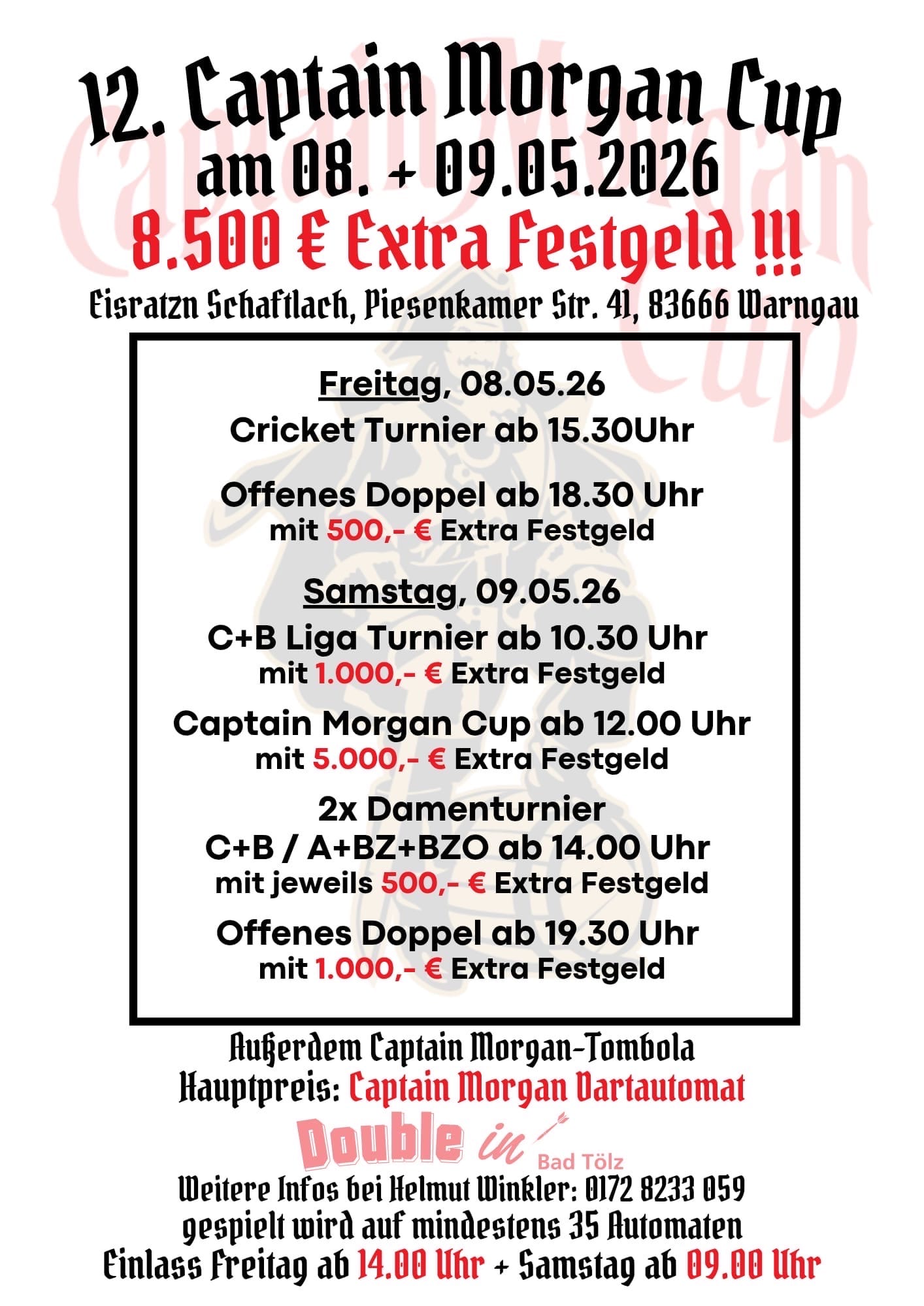 12. Captain Morgen Cup – Bild 1