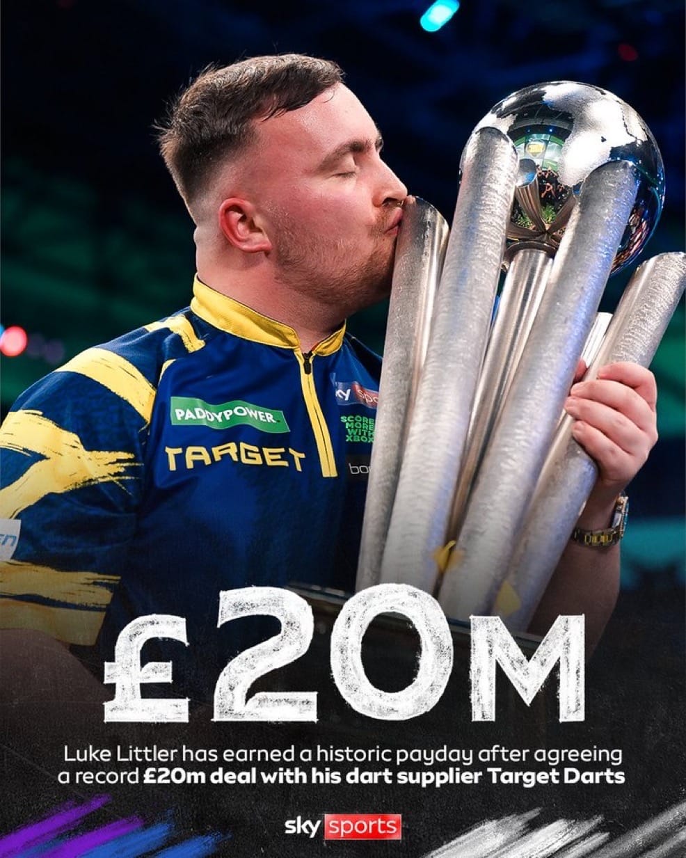 Littler mit neuem £20M Deal