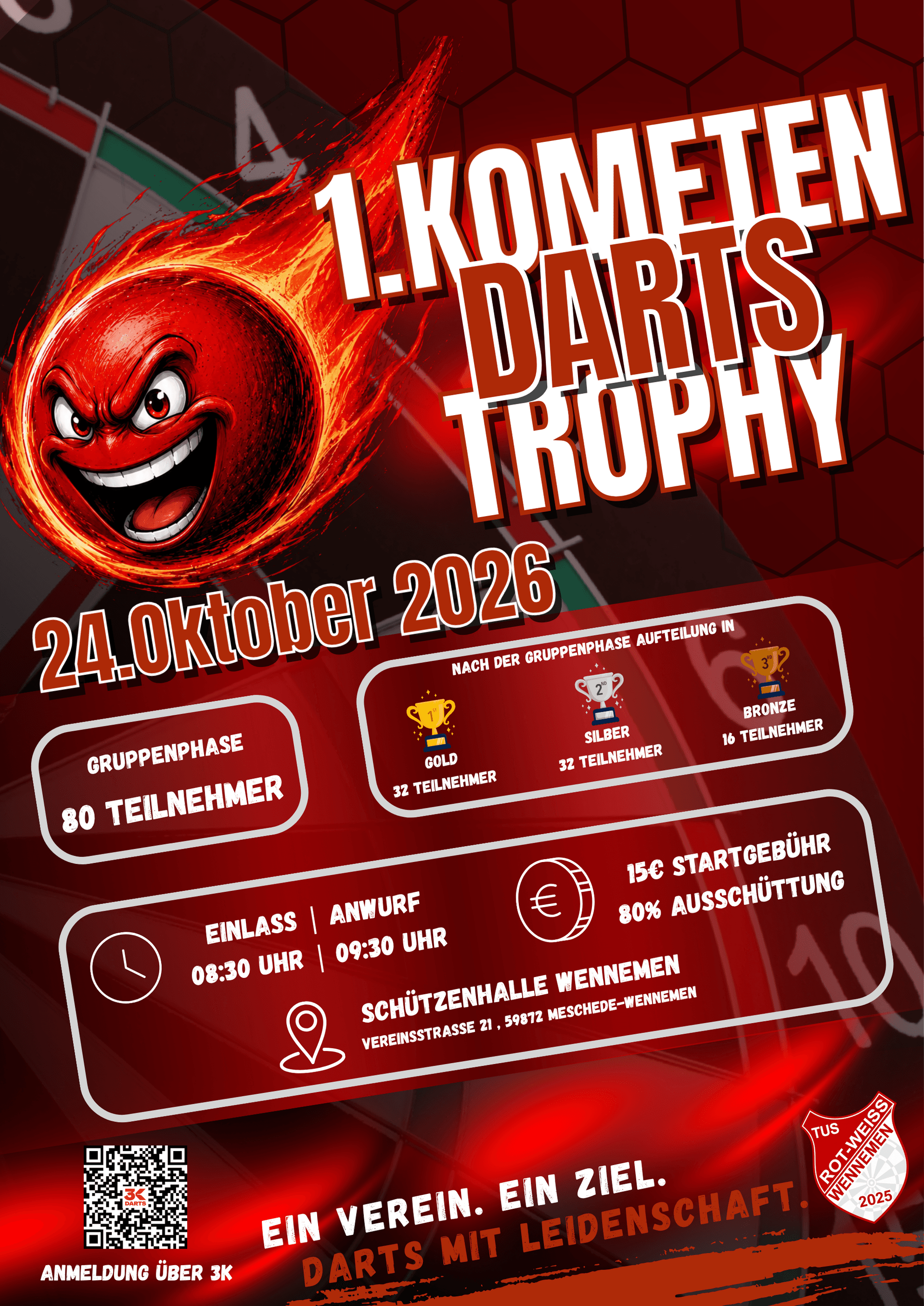 1.Kometen Darts Trophy – Bild 1