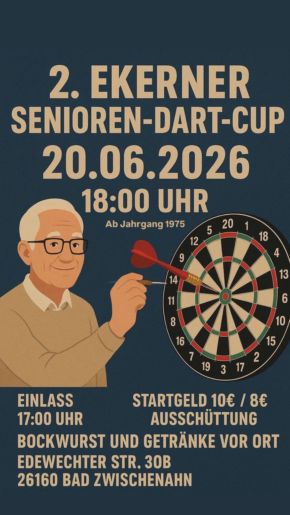 2. Ekerner Senioren Dartcup