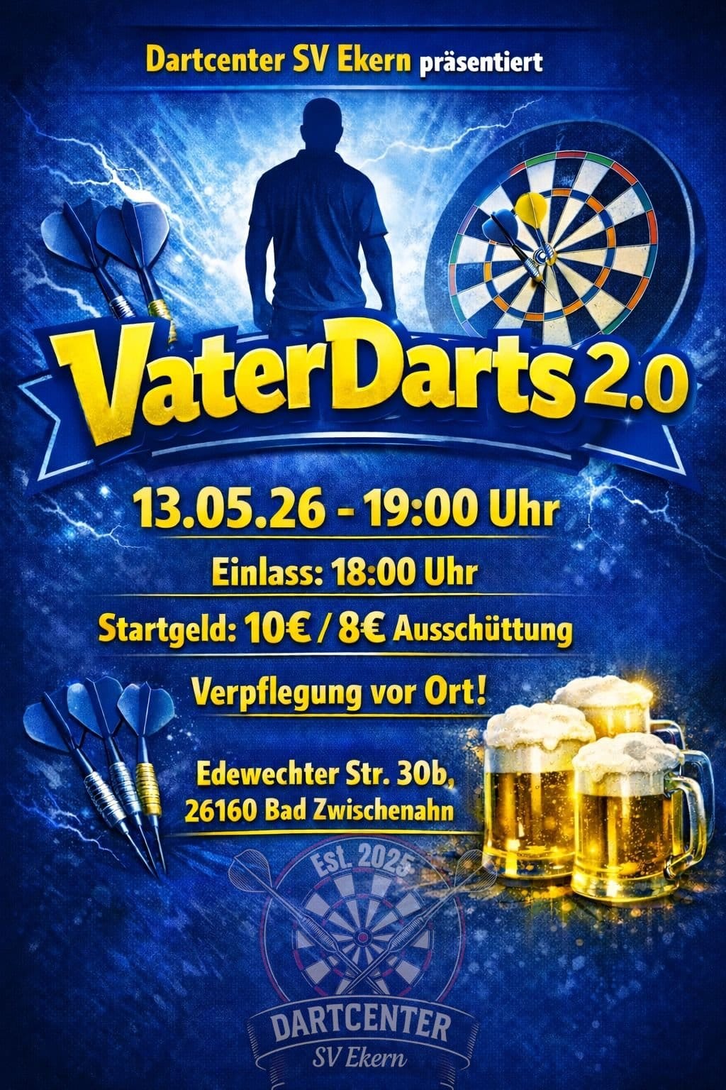 2. Ekerner "VaterDarts"-Turnier