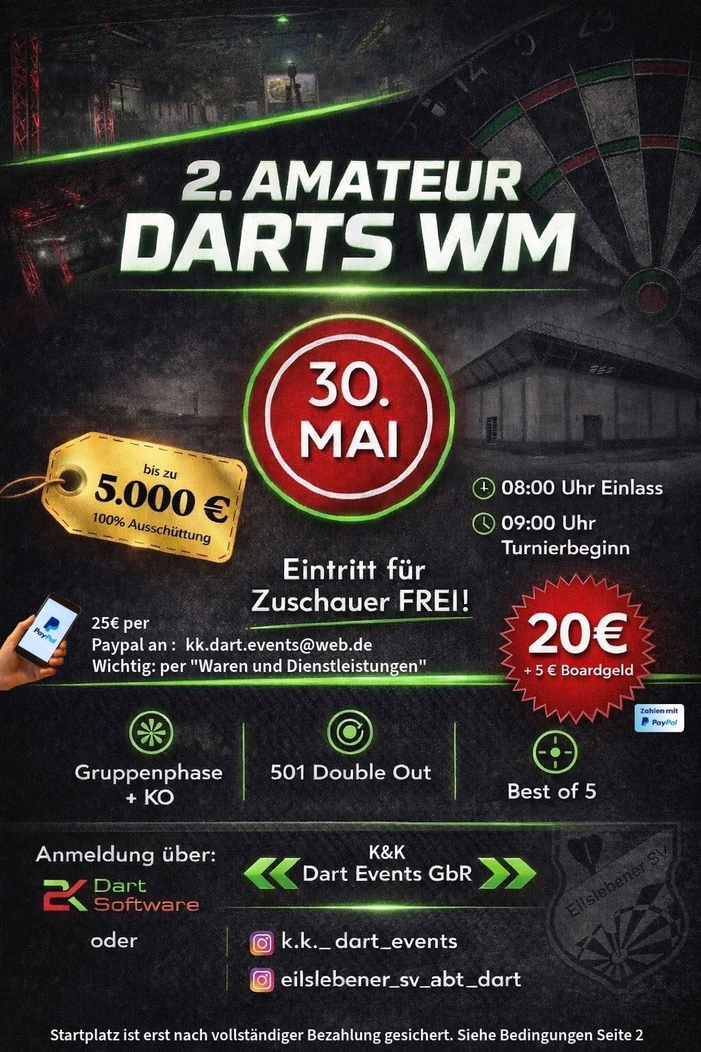 2.Amateur Dart WM – Bild 1