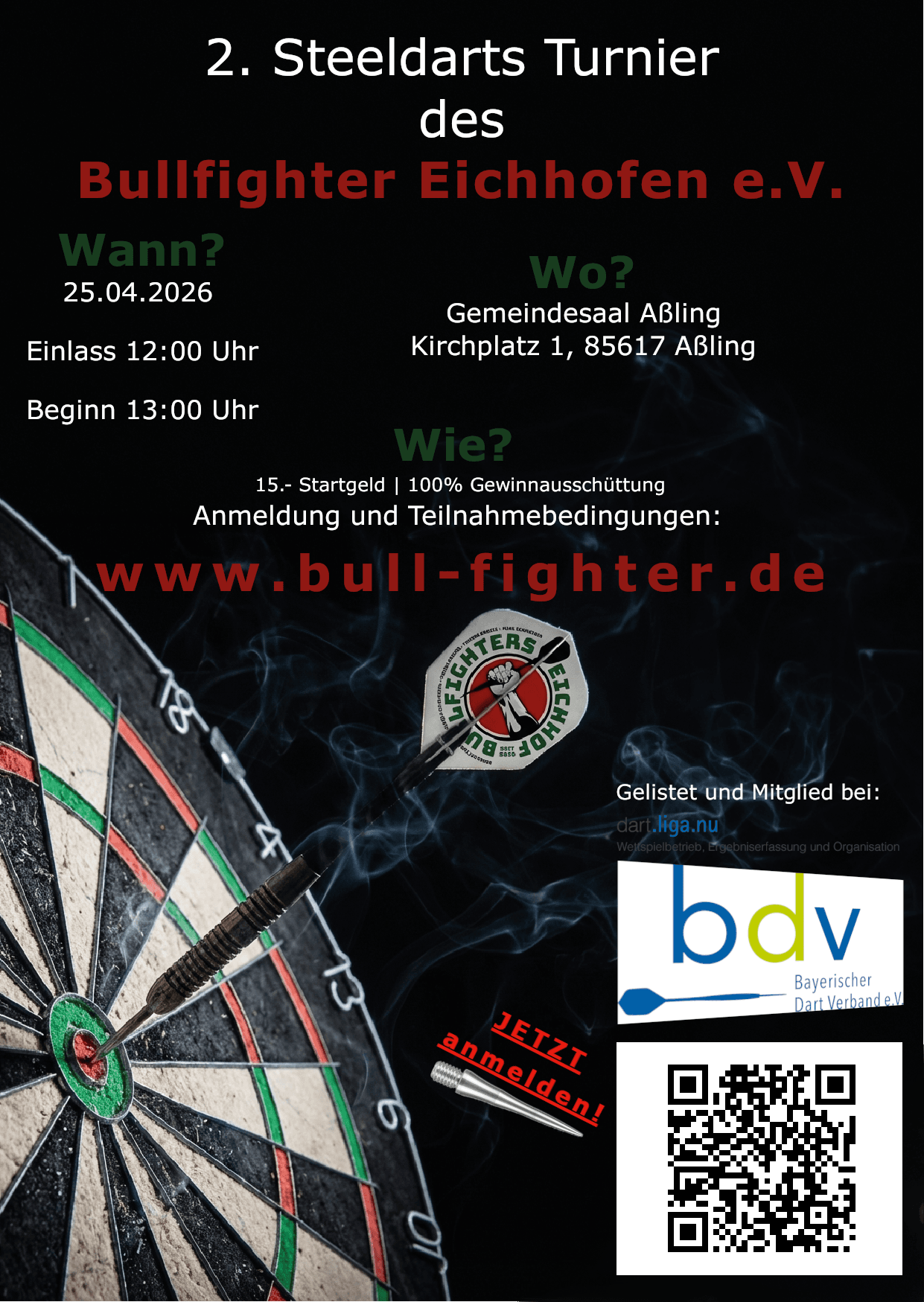 2.Steeldartturnier Bullfighter Eichhofen