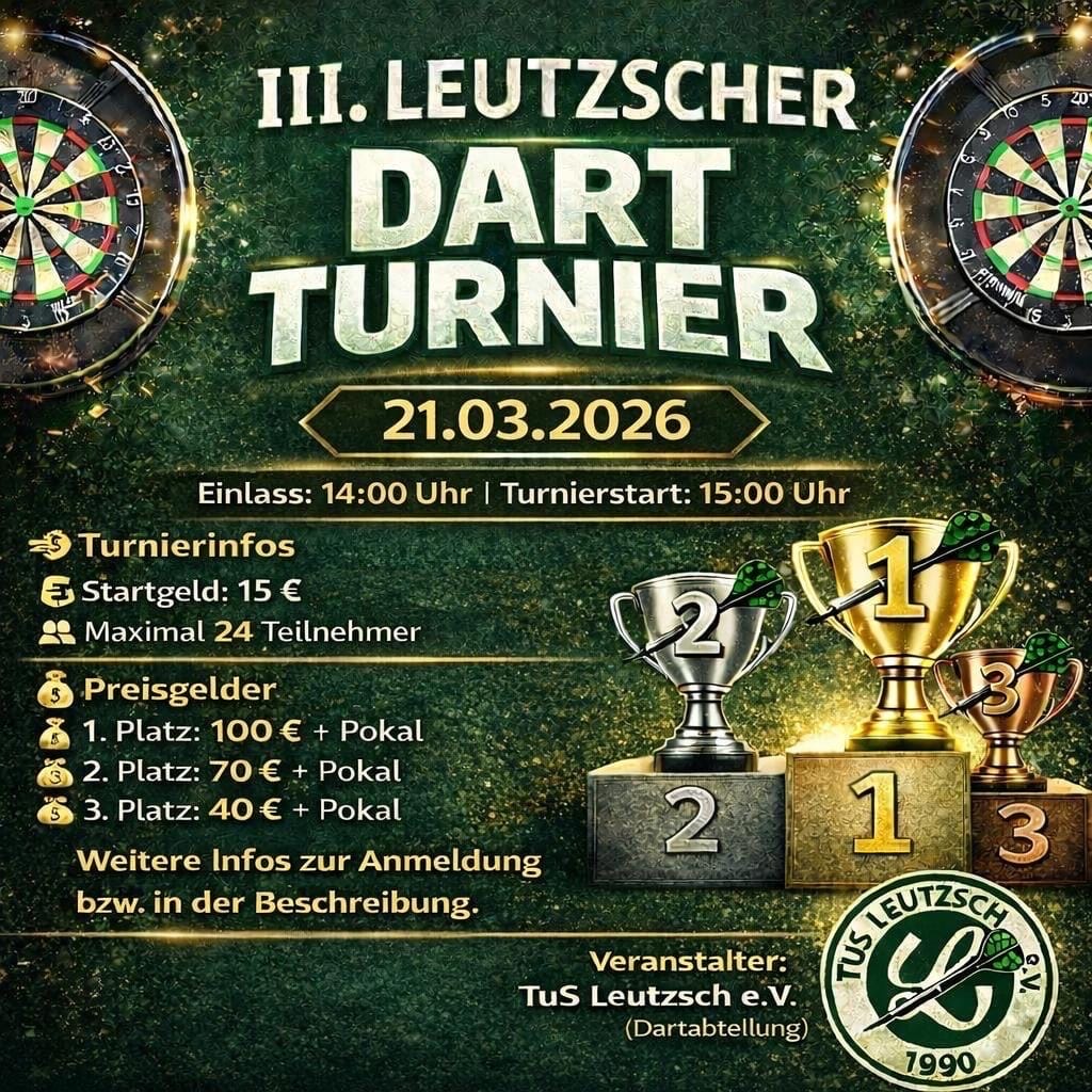 3. Leutzscher Dartturnier – Bild 1