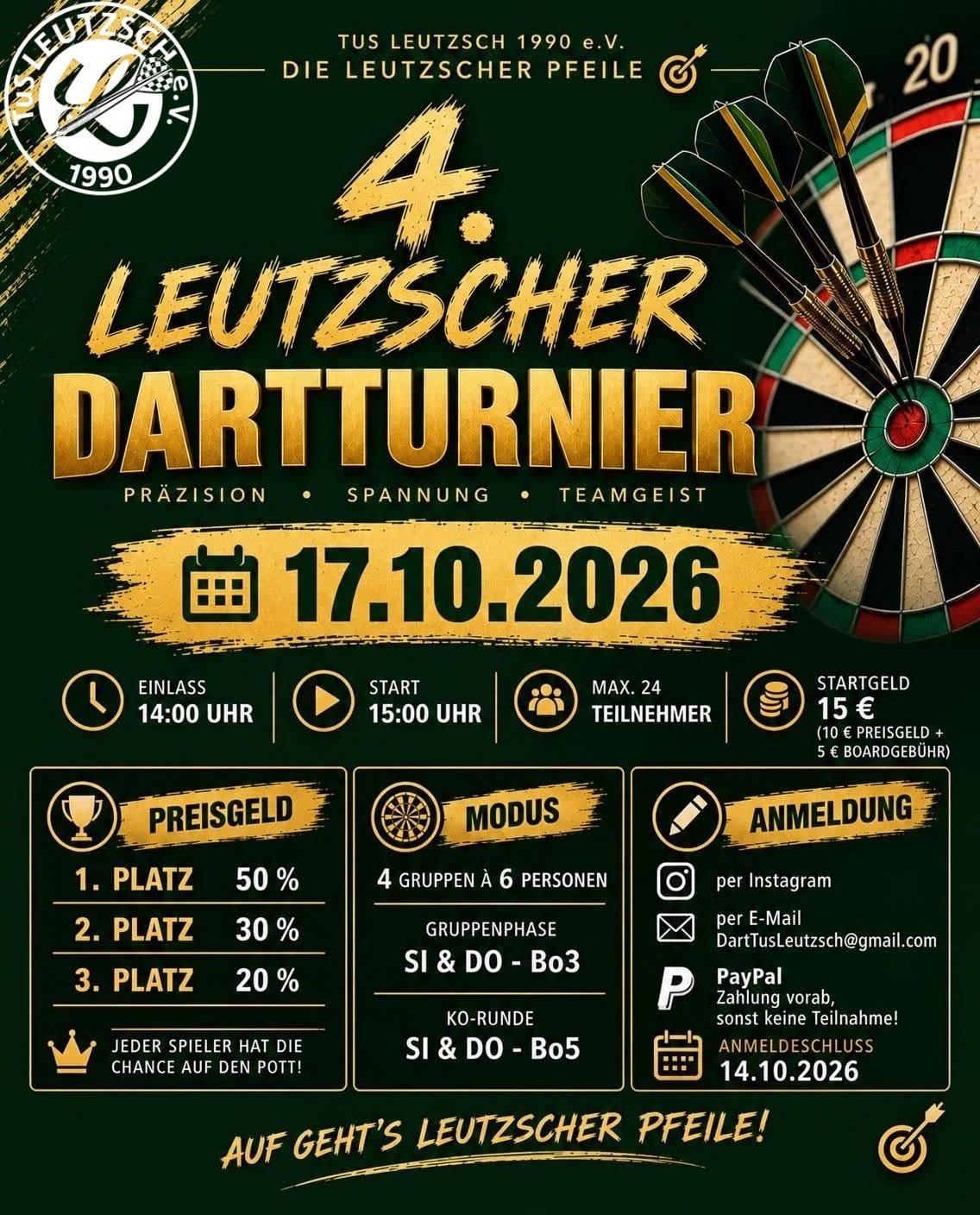 4. Leutzscher Dartturnier – Bild 1