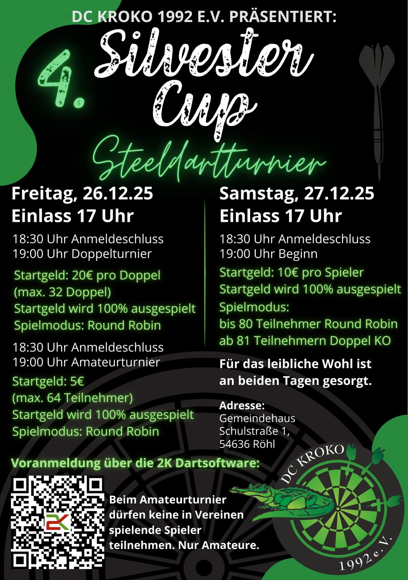 4. Silvester Cup DC Kroko - Amateurturnier