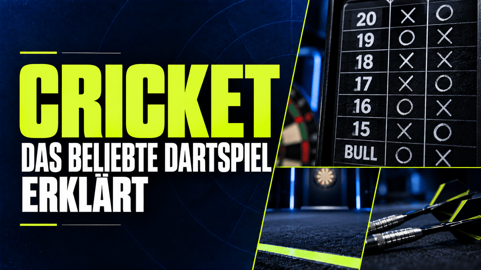 Cricket: Das beliebte Dartspiel erklärt