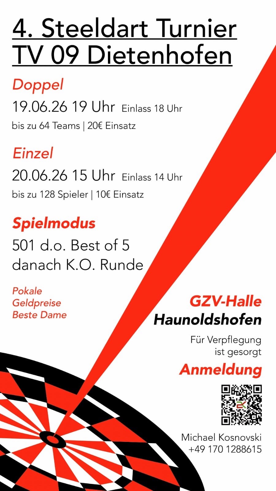4.Steel Dart Turnier TV09 Dietenhofen