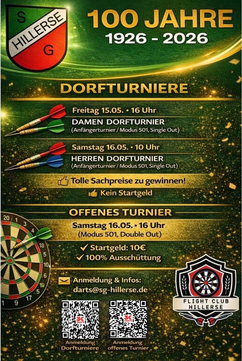 8. Hillerser Dartsturnier