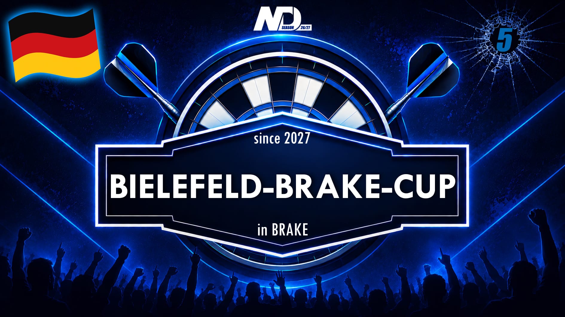 Bielefeld-Brake-Cup Vol. 1 - Newcomer Darts League – Bild 1