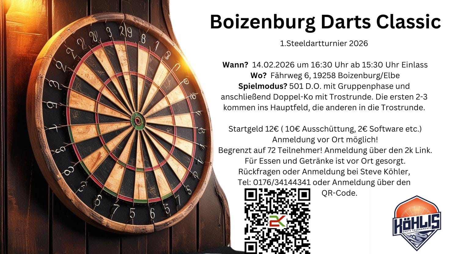 Boizenburg Darts Classic – Bild 1
