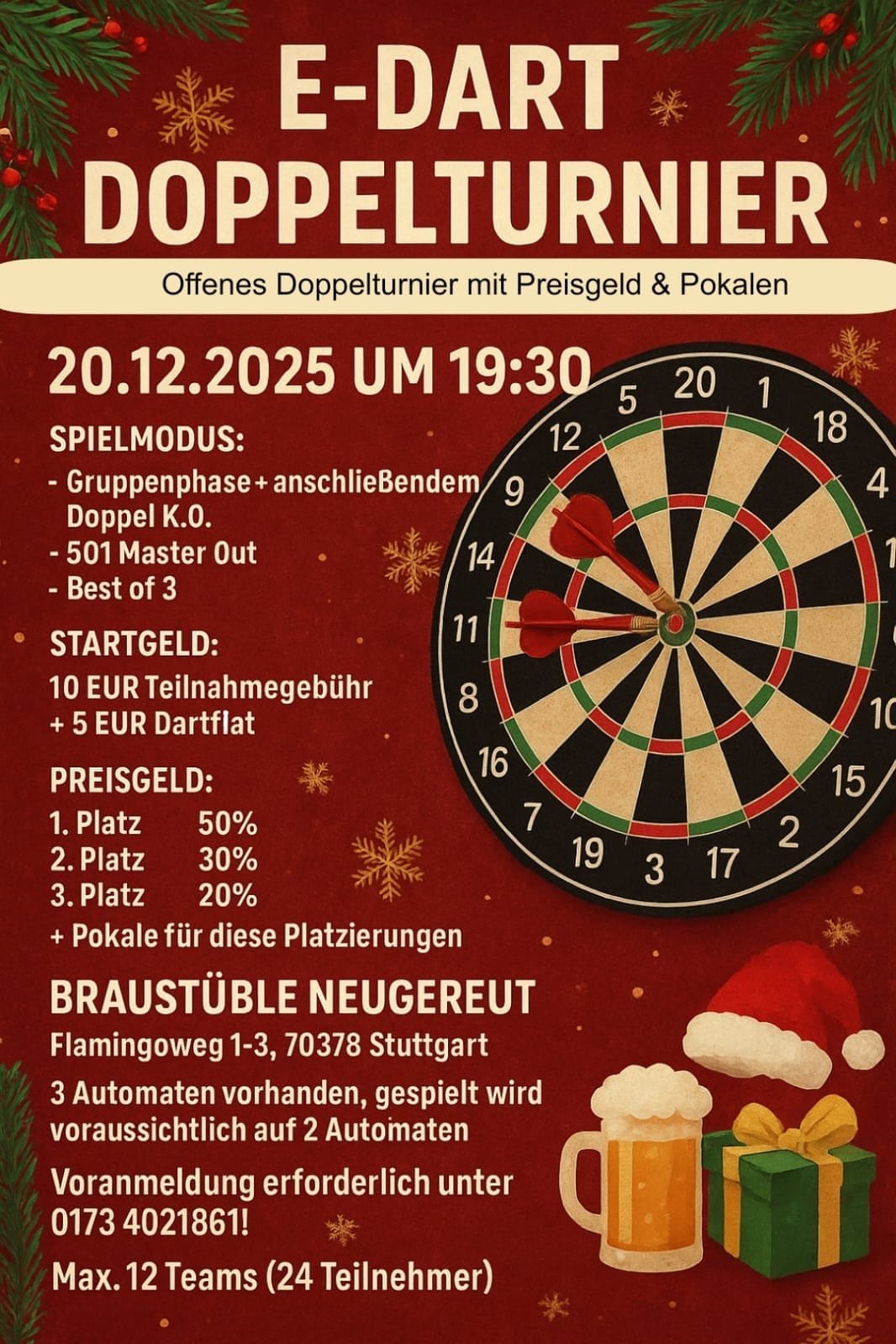 Braustüble Neugereut Doppelturnier