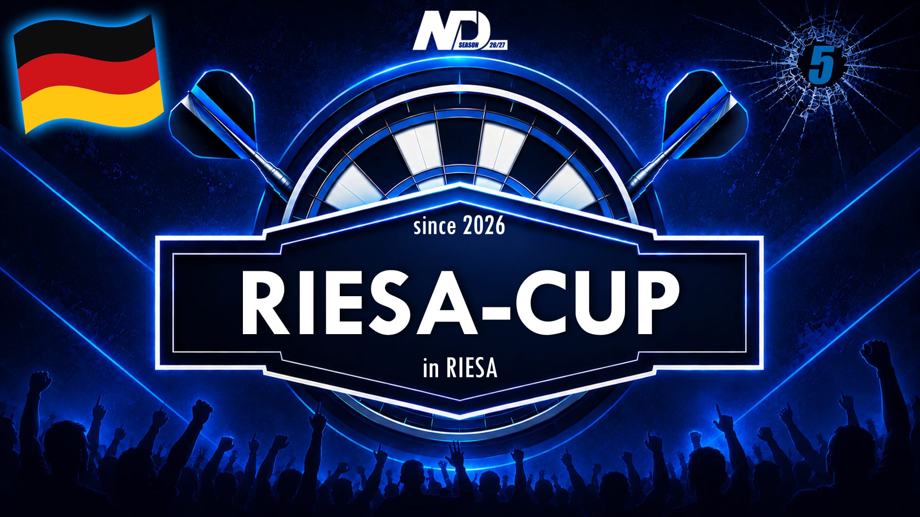 Riesa-Cup Vol. 3 - Newcomer Darts League – Bild 1