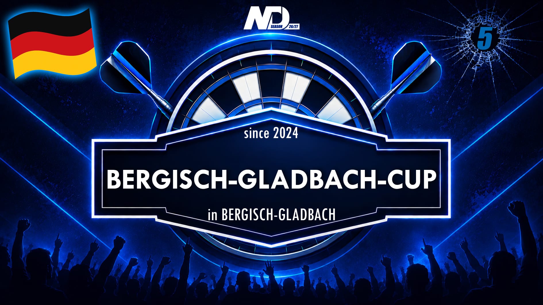 Bergisch-Gladbach-Cup Vol. 13 - Newcomer Darts League – Bild 1