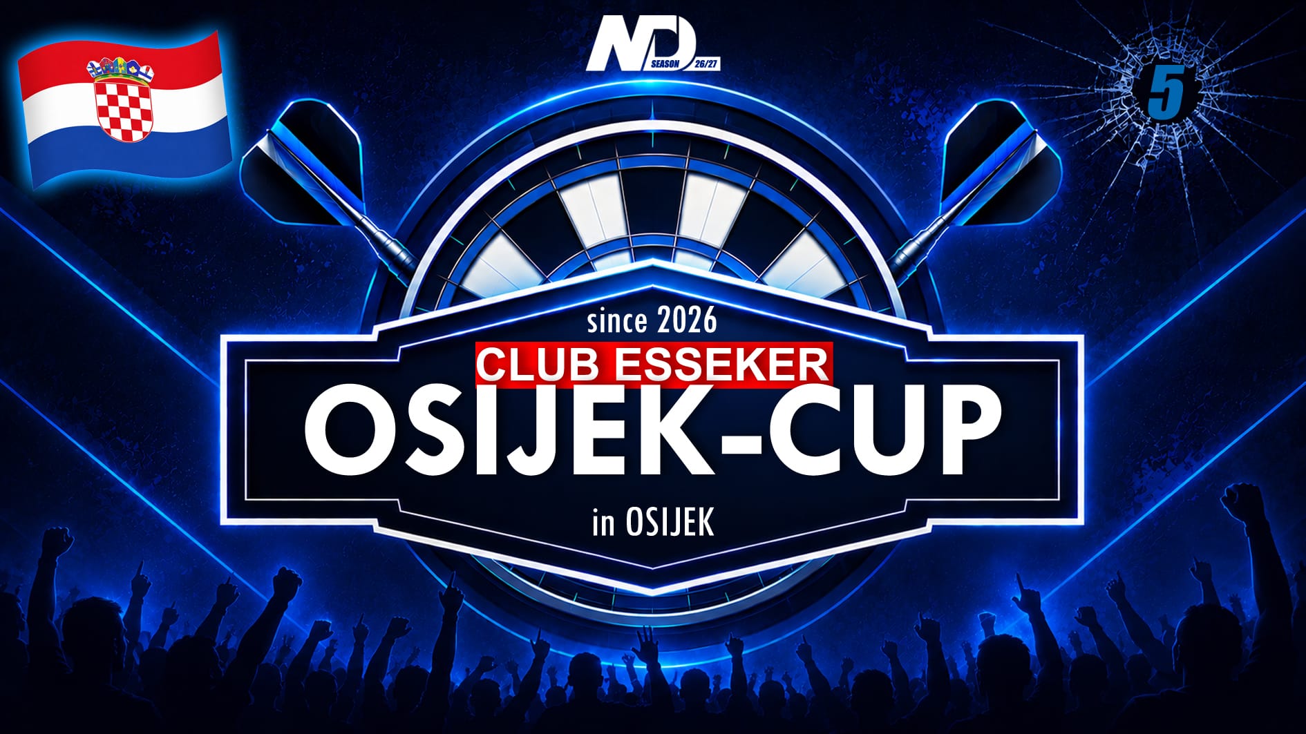 Club-Esseker-Osijek-Cup Vol. 2 - Newcomer Darts League – Bild 1