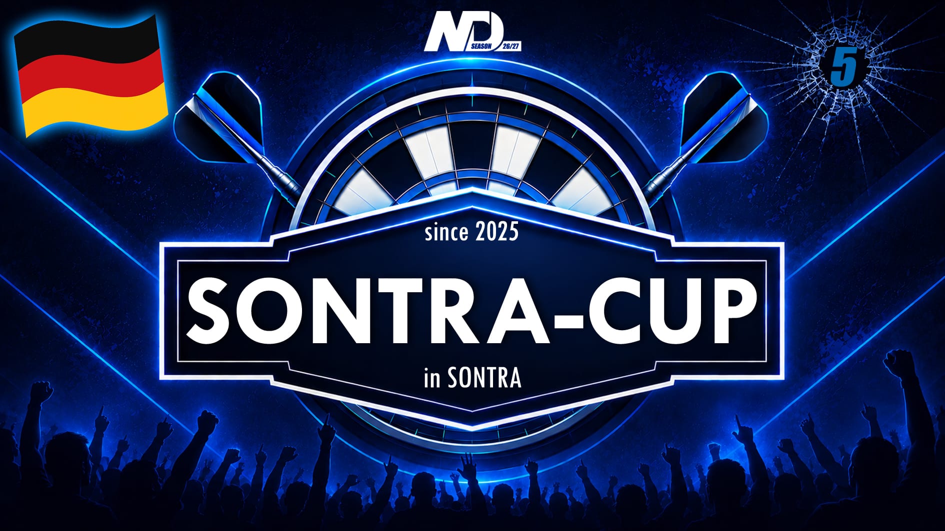 Sontra-Cup Vol. 4 - Newcomer Darts League – Bild 1