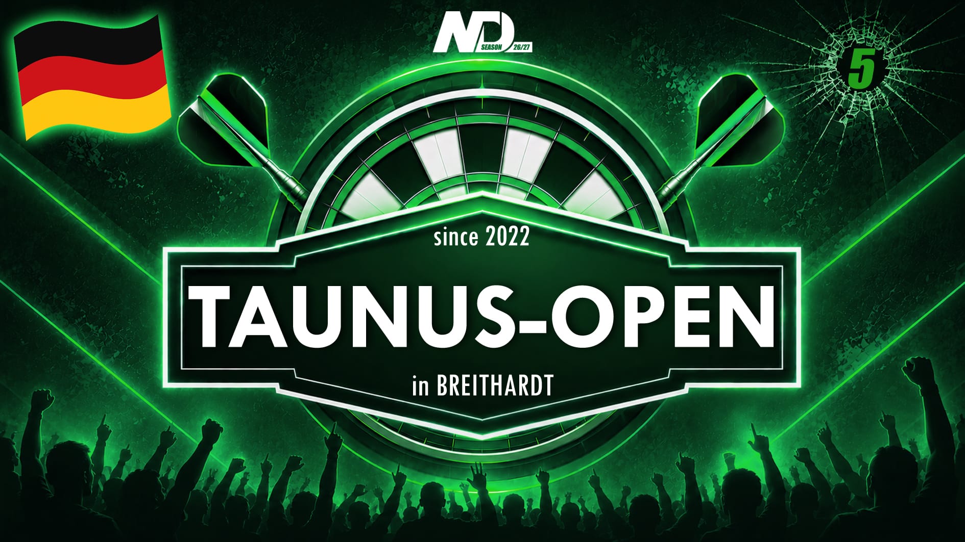 Taunus-Open - Mystery-Doppel - Newcomer Darts League – Bild 1