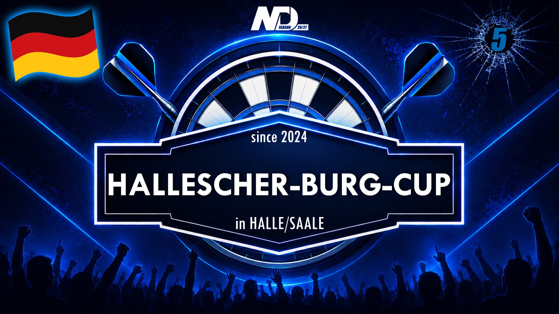 Hallescher-Burg-Cup Vol. 6 - Newcomer Darts League – Bild 1
