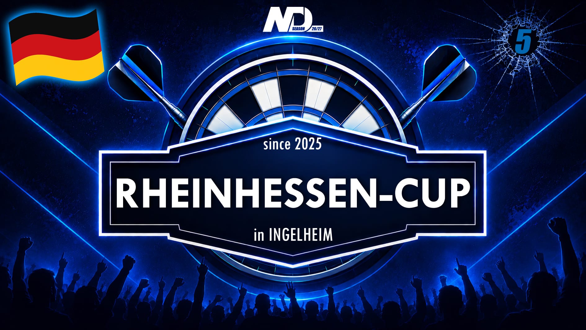 Rheinhessen-Cup Vol. 8 - Newcomer Darts League – Bild 1