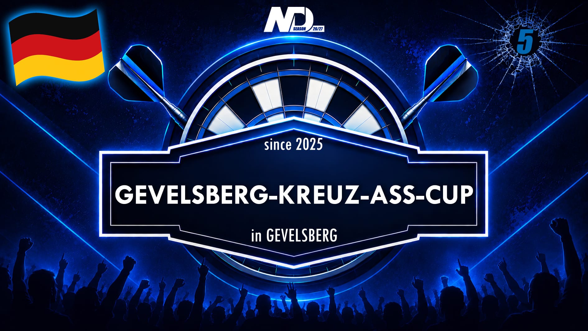 Gevelsberg-Kreuz-Ass-Cup Vol. 7 - Newcomer Darts League – Bild 1