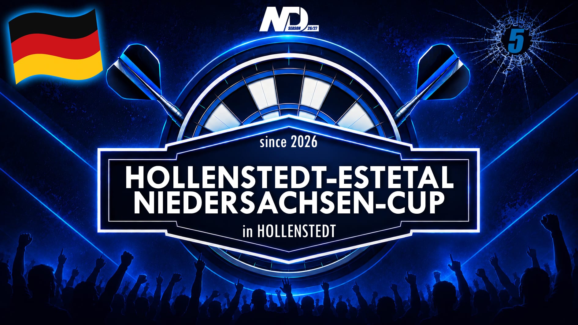 Hollenstedt-Estetal-Niedersachsen-Cup Vol. 3 - Newcomer Darts League – Bild 1