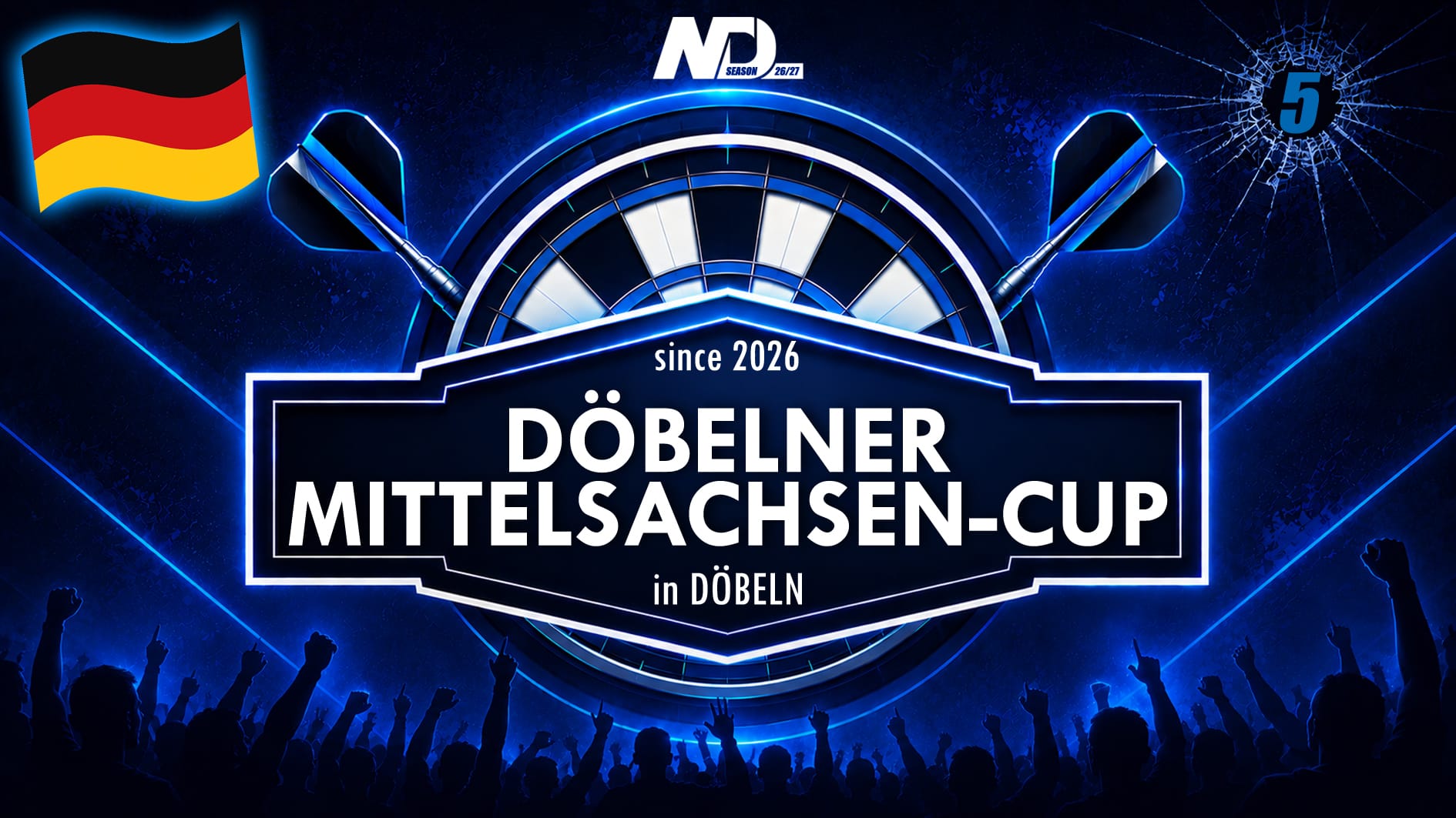 Döbelner-Mittelsachsen-Cup Vol. 2 - Newcomer Darts League – Bild 1