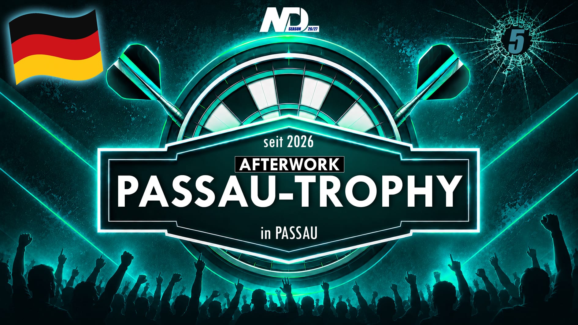 Passau-After-Work-Trophy - Vol. 16 - Newcomer Darts League – Bild 1