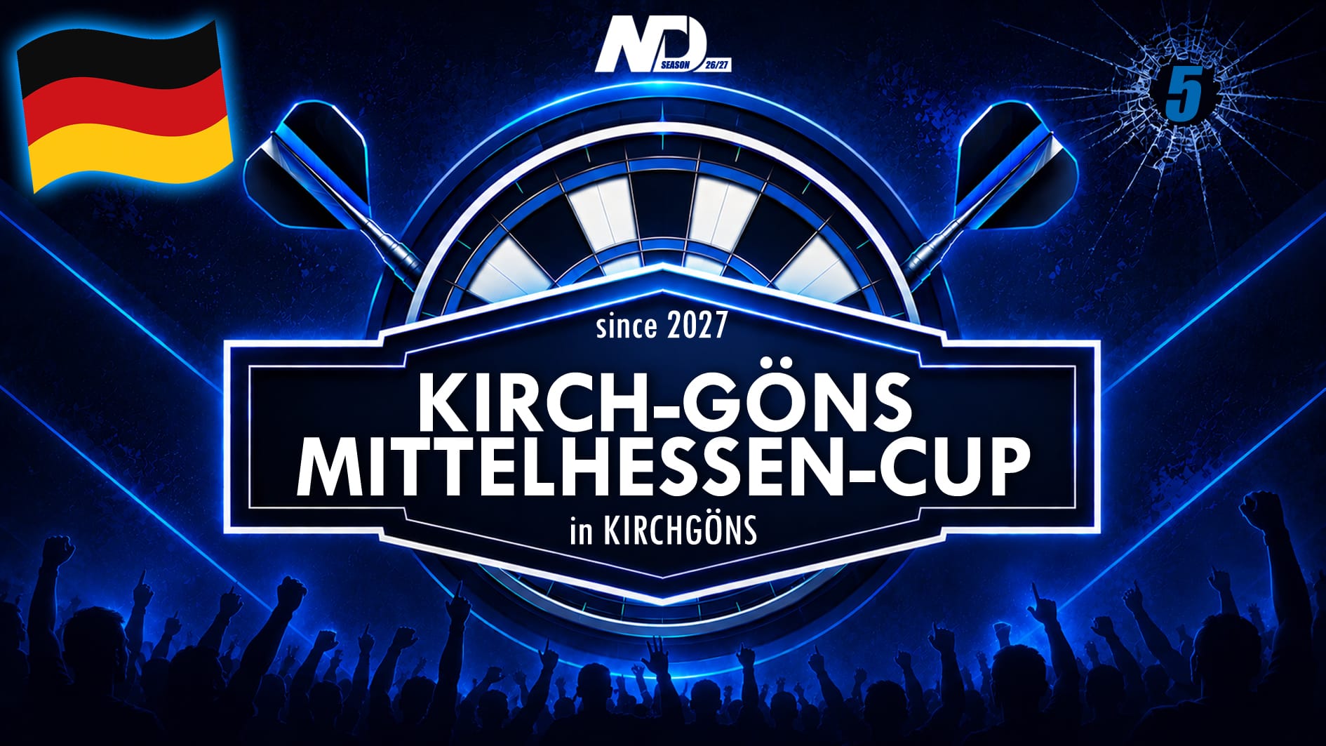 Kirch-Göns-Mittelhessen-Cup Vol. 2 - Newcomer Darts League – Bild 1