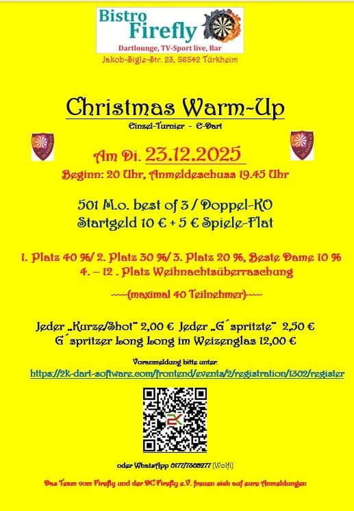 Christmas Warm-Up Bistro Firefly – Bild 1