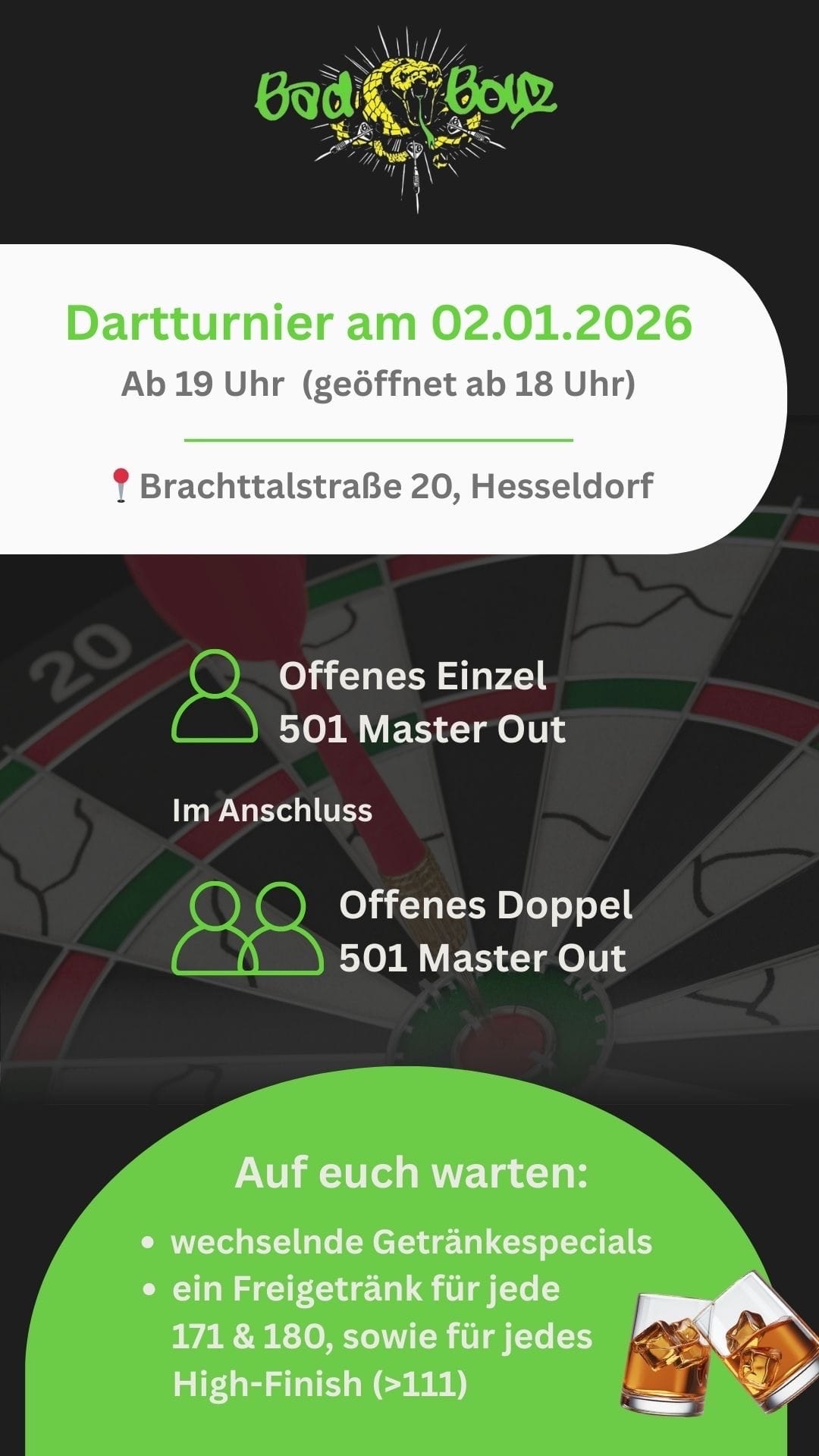 Dartturnier – Bild 1