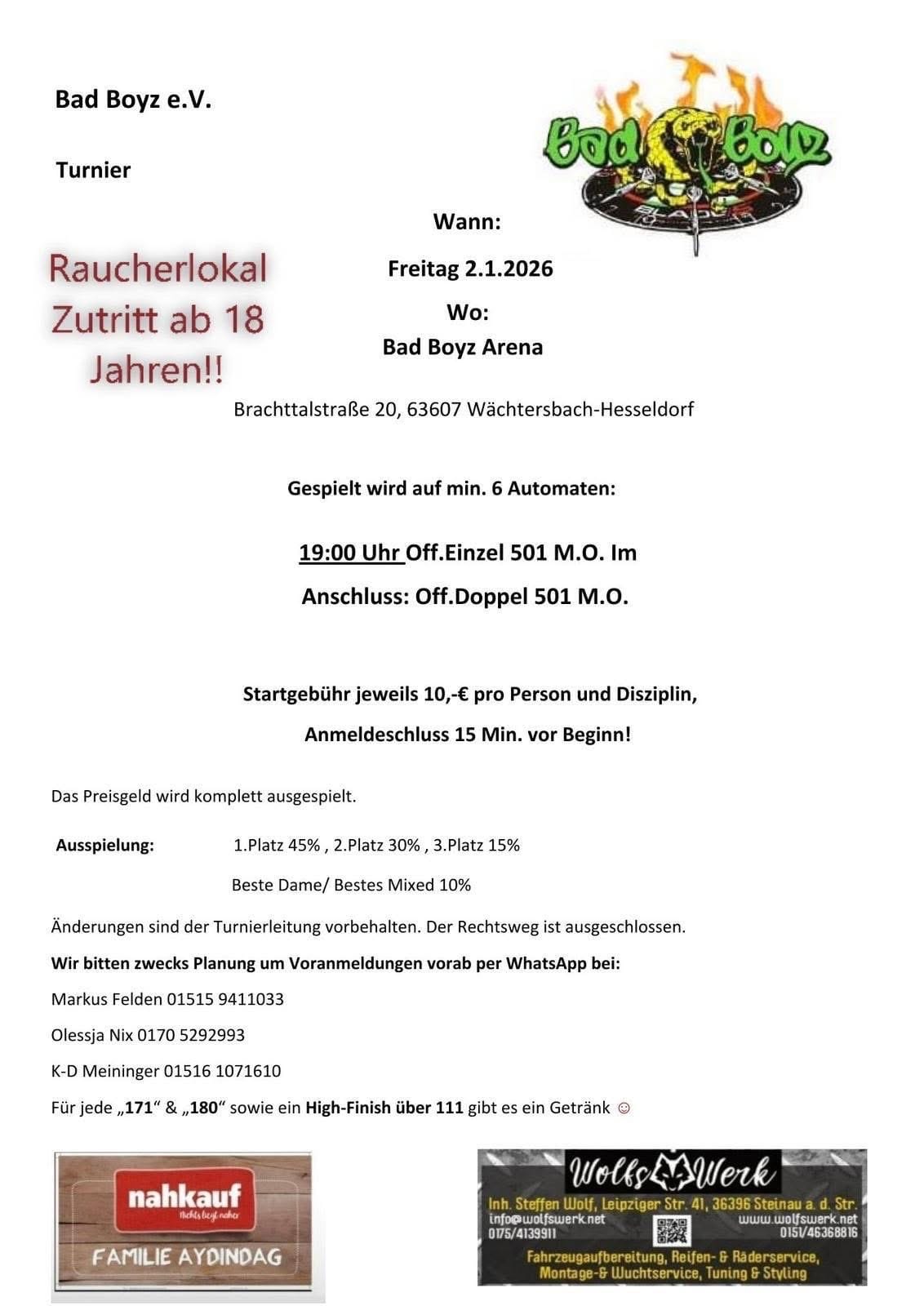 Dartturnier – Bild 2