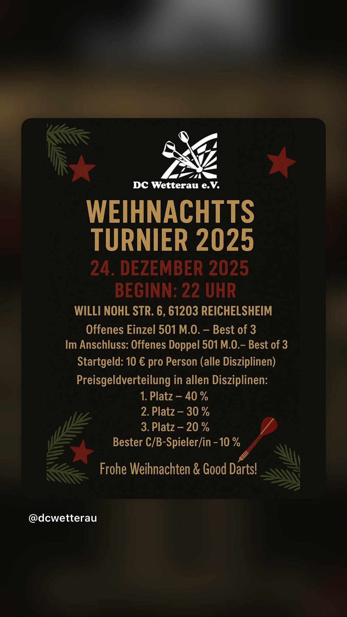 DC Wetterau Weihnachtsturnier 2025
