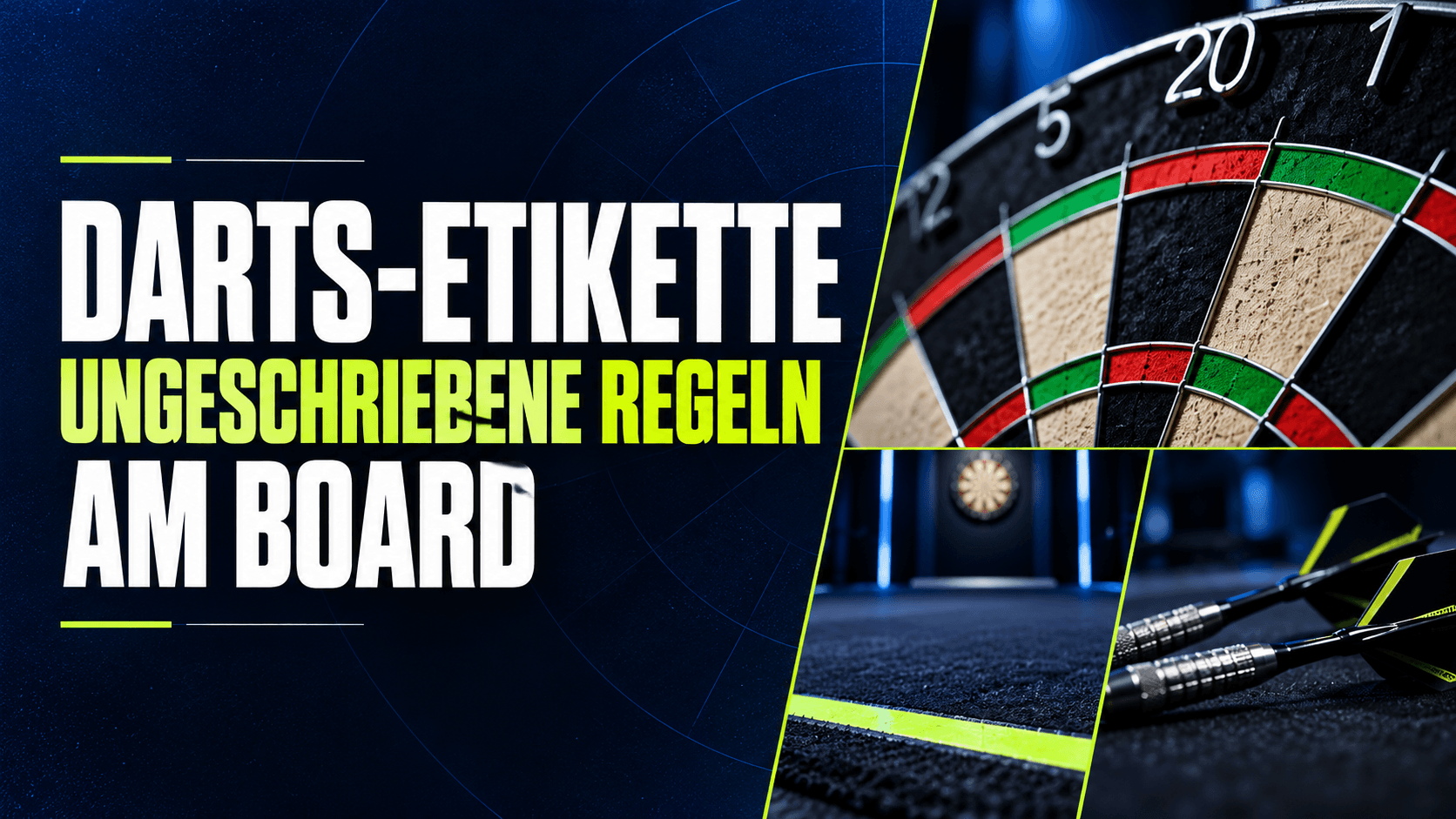 Darts-Etikette: Ungeschriebene Regeln am Board
