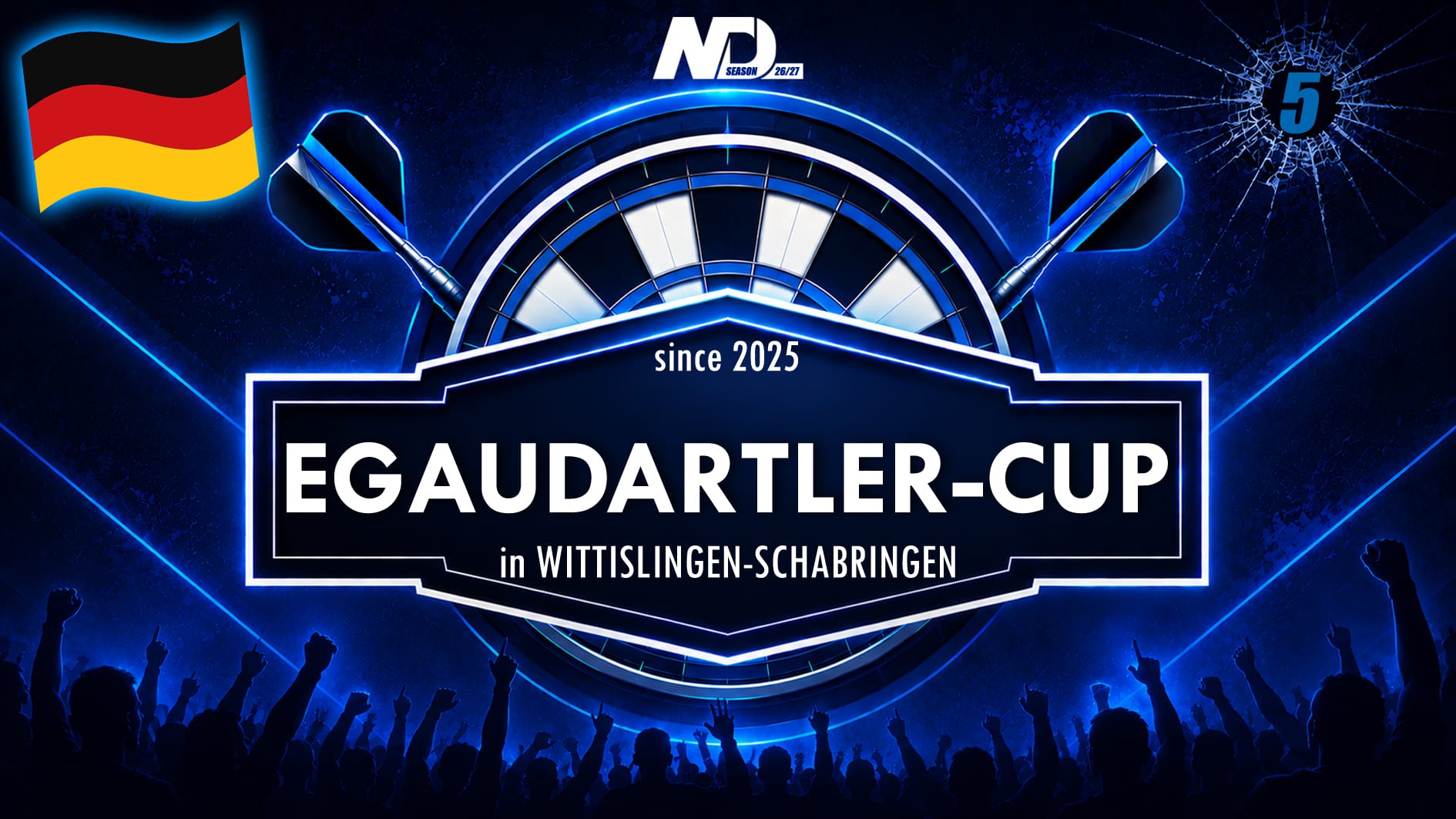 Egaudartler-Schabringen-Cup Vol. 4 - Newcomer Darts League – Bild 1