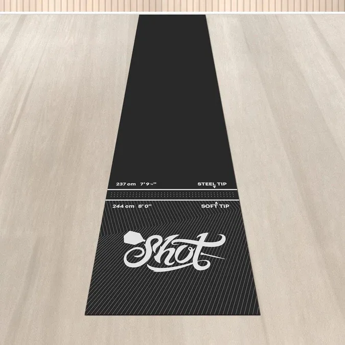 Preise: SHOT Rec Room Dartmat 300x60 cm