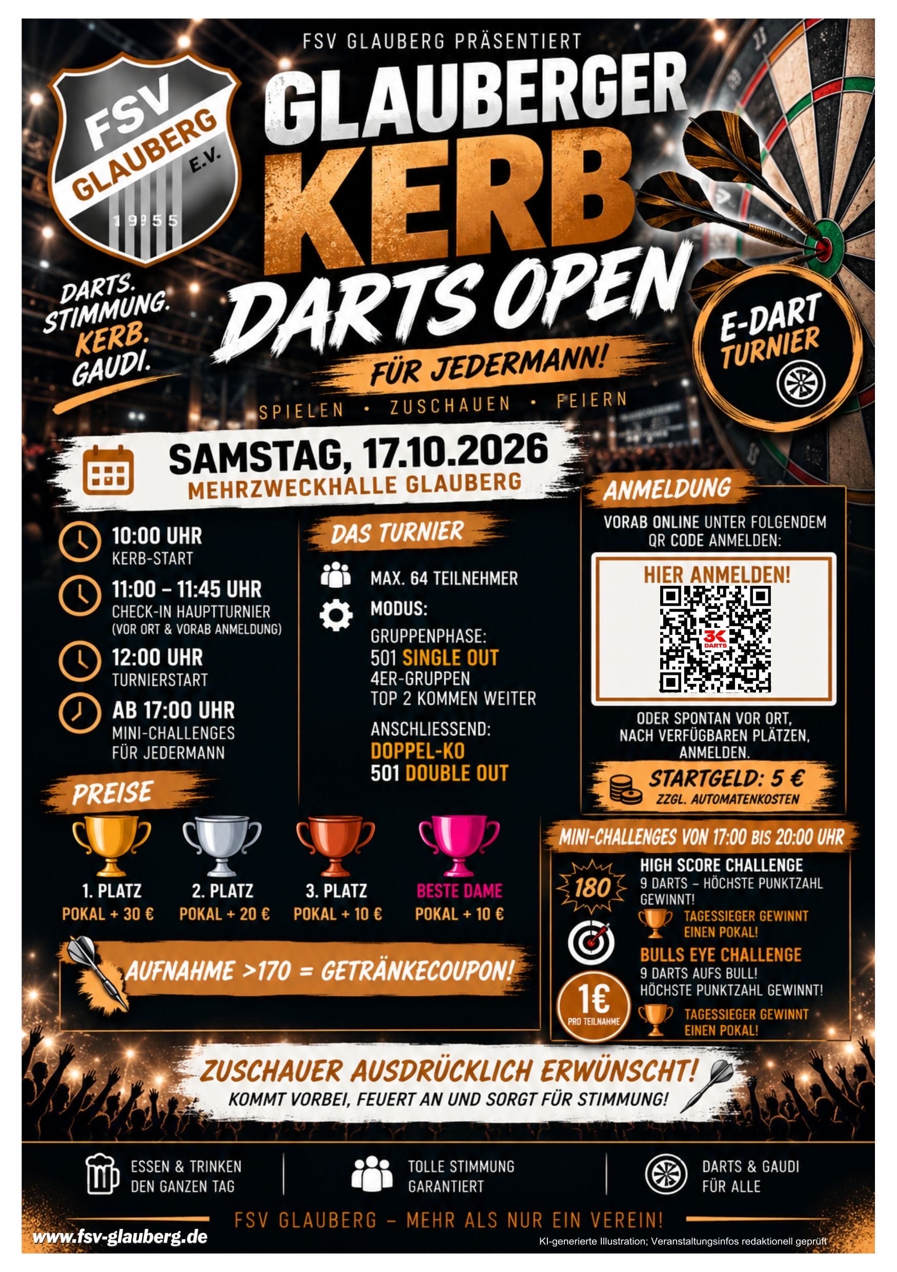 Glauberger Kerb Darts Open