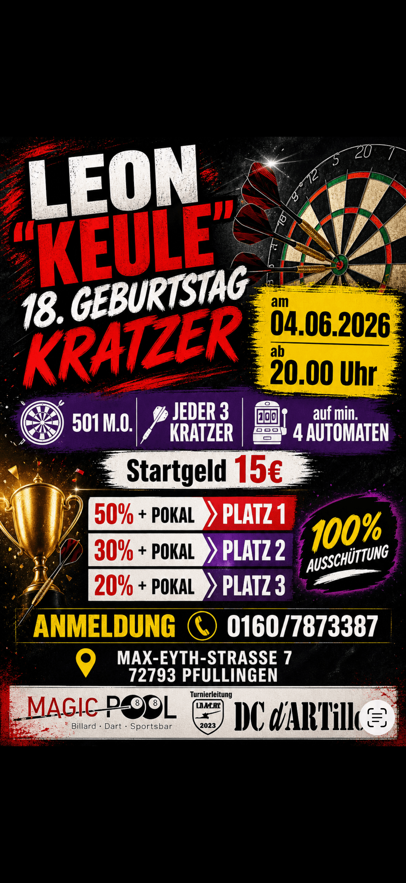 Leon‘s Geburtstags Kratzer
