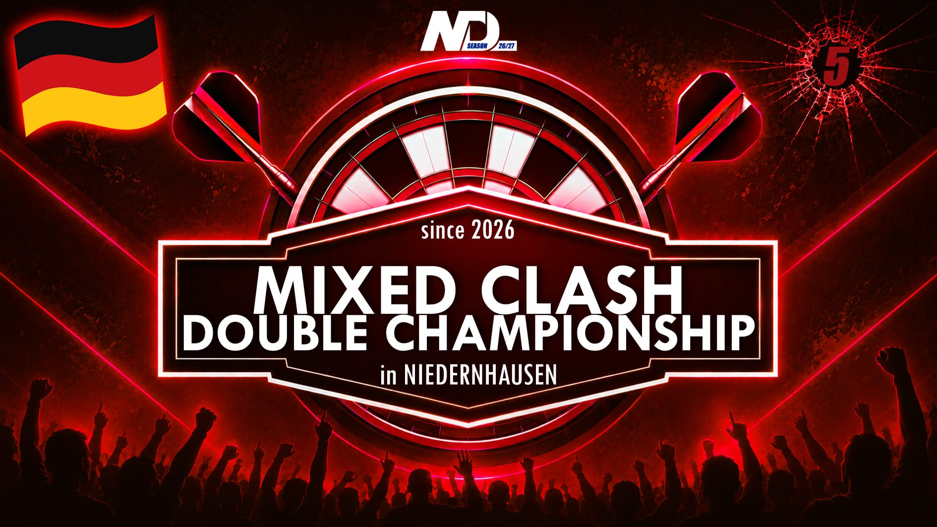 Mixed-Clash-Double-Championship Vol. 2 - Newcomer Darts League – Bild 1