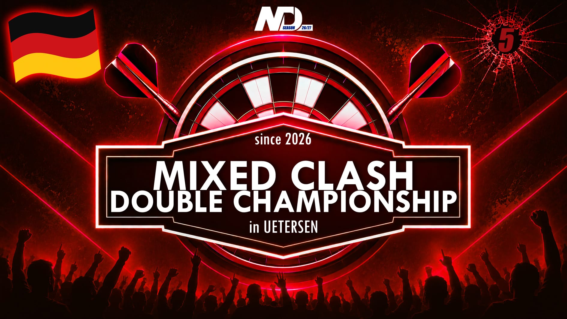 Mixed-Clash-Double-Championship Vol. 3 - Newcomer Darts League – Bild 1