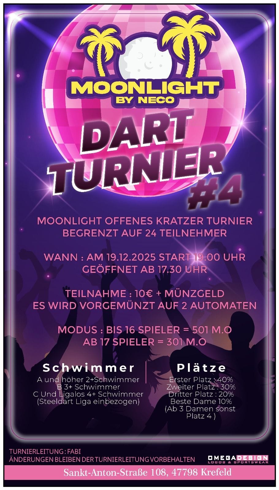 Moonlight Dart Turnier #4 by Neco