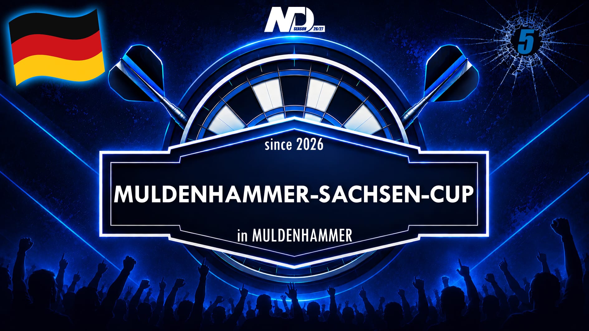 Muldenhammer-Sachsen-Cup Vol. 2 - Newcomer Darts League – Bild 1
