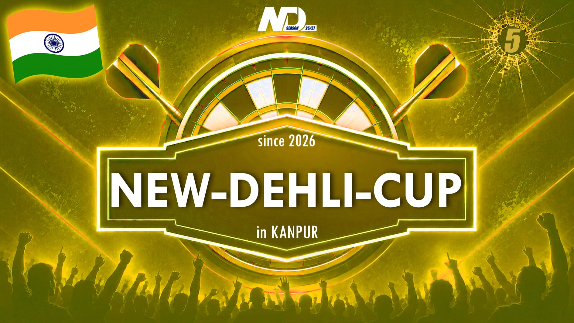 New-Dehli-Cup Vol. 1 - Newcomer Darts League – Bild 1