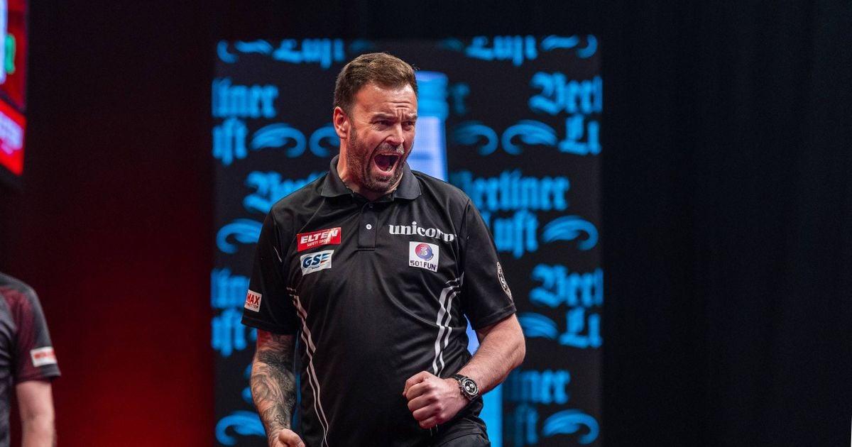 9-Darter und Comeback im Finale: Gala-Abend der PDC Europe begeistert Magdeburg