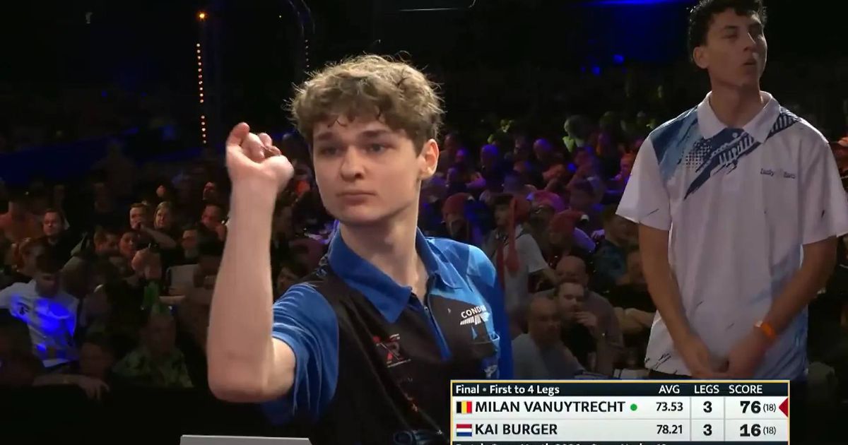 Historischer Triumph in Assen: Milan Vanuytrecht holt als erster Belgier den Jungen-Titel bei den Dutch Open