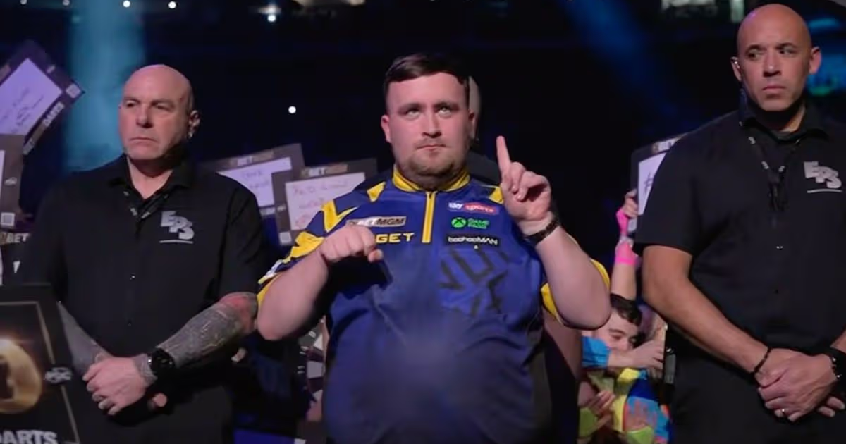 Luke Littler stichelt gegen die Fans in Nottingham – und erntet Buhrufe