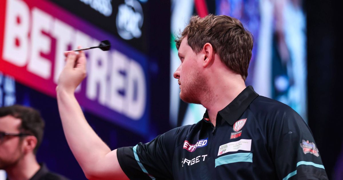 Kevin Doets stellt trotz Erstrunden-Niederlage World Matchplay-Debütrekord vor Luke Littler und Luke Humphries