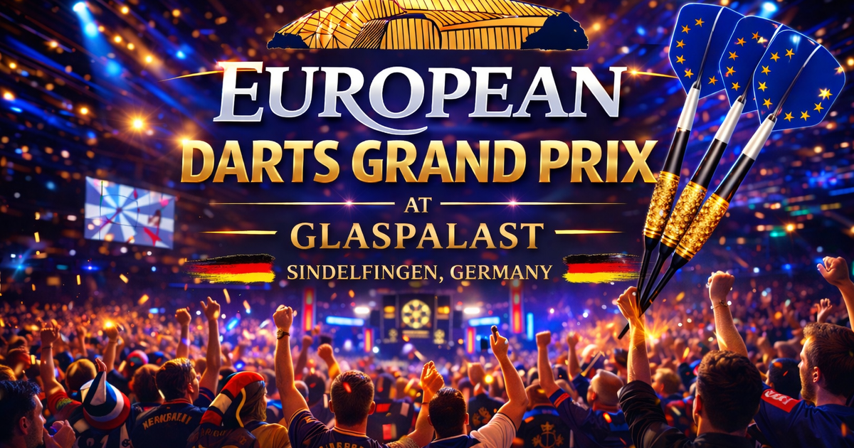 European Darts Grand Prix 2026: Spielplan, Teilnehmerfeld, Auslosung und Prognosen