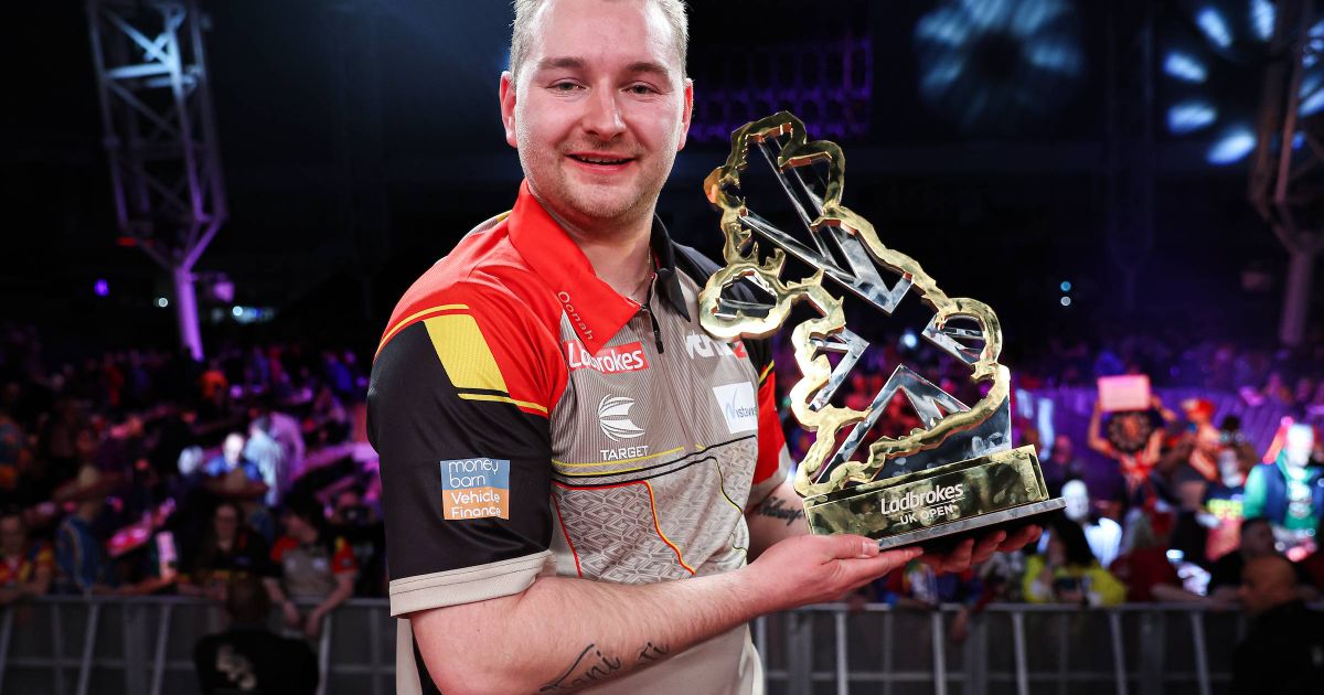 UK Open 2026: Dimitri Van den Bergh droht Absturz in der Weltrangliste – so ist die Lage bei den deutschen Sta